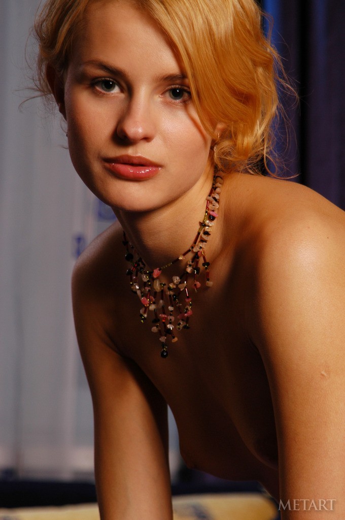 Redhead so hot she works up a sweat